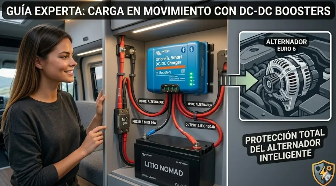 Cargador DC-DC Camper: Guía Definitiva y Alternadores