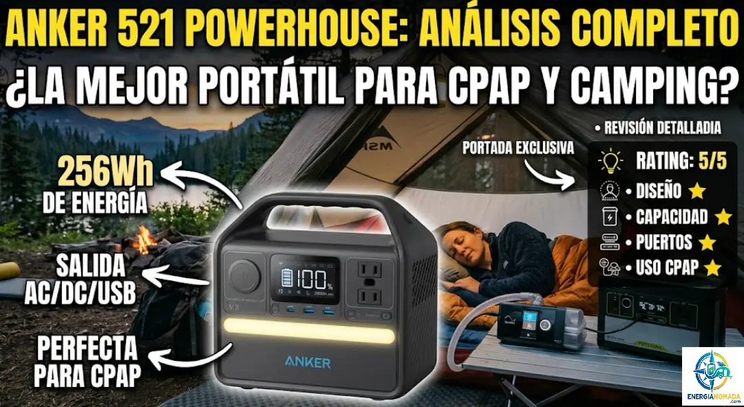 Anker 521 PowerHouse: análisis real tras meses de uso – ¿Vale la pena o se queda corta?