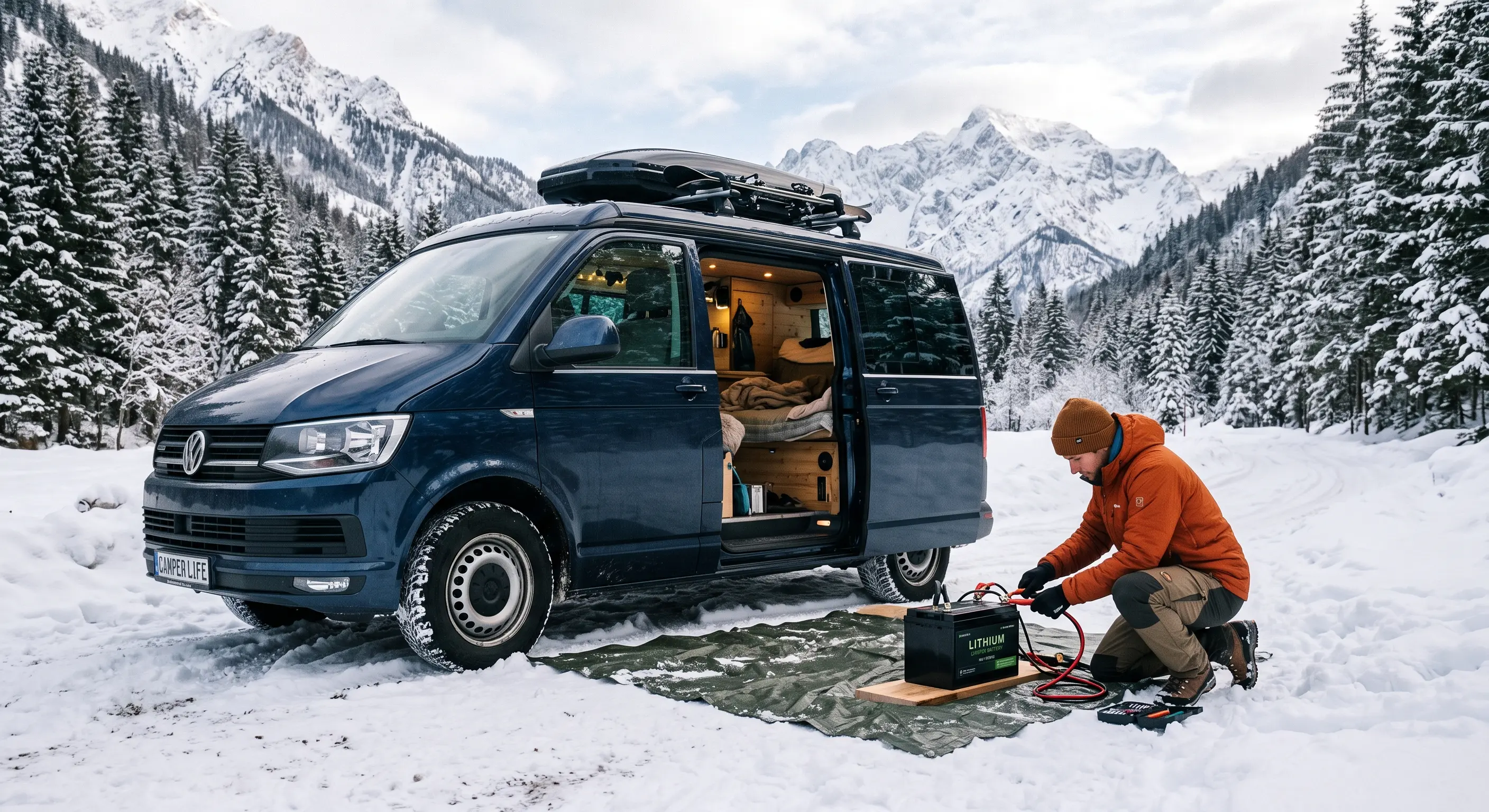 Baterías LiFePO4 en Frío y Calor: Cómo Protegerlas en Camper (2026)