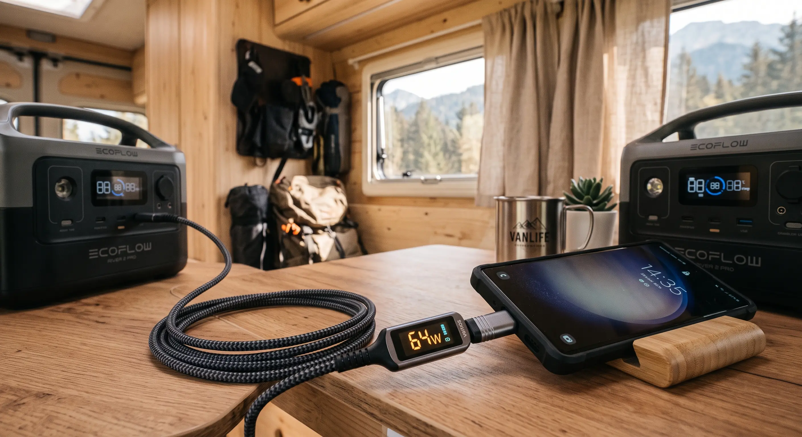 Cable USB-C con pantalla de vatios vs medidor USB: ¿qué mide mejor tu consumo real?