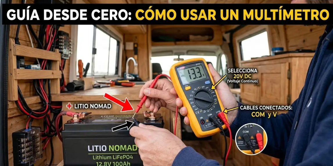 Cómo Usar un Multímetro en tu Camper: Guía Fácil desde Cero