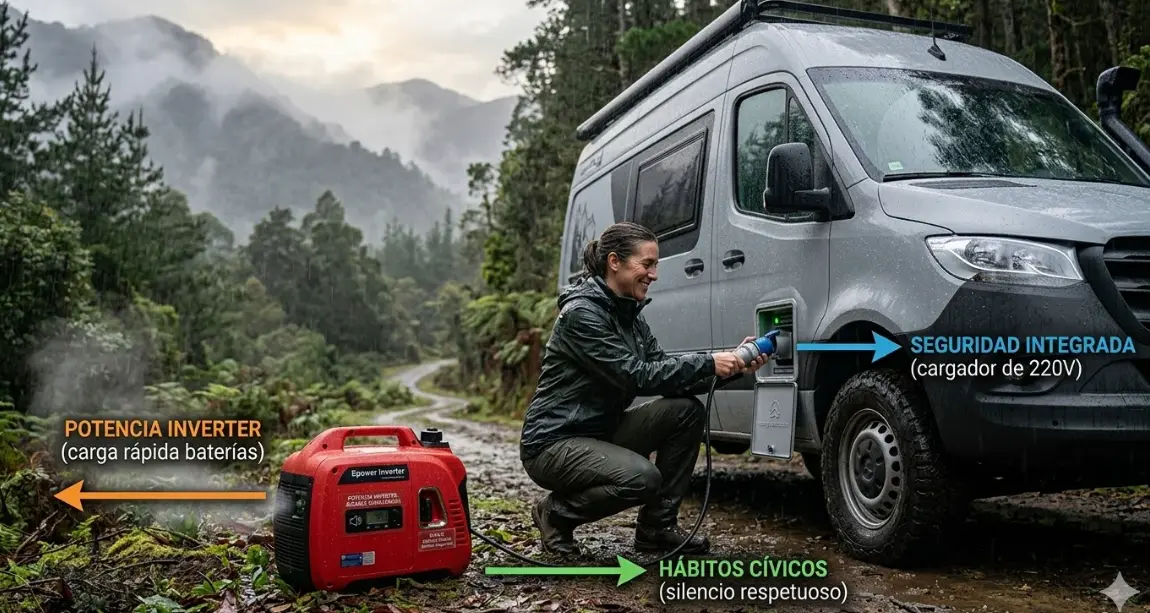 Cuándo Usar un Generador Inverter en Camper: Guía Definitiva