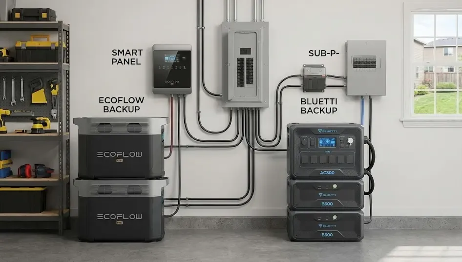 EcoFlow y Bluetti como respaldo eléctrico doméstico