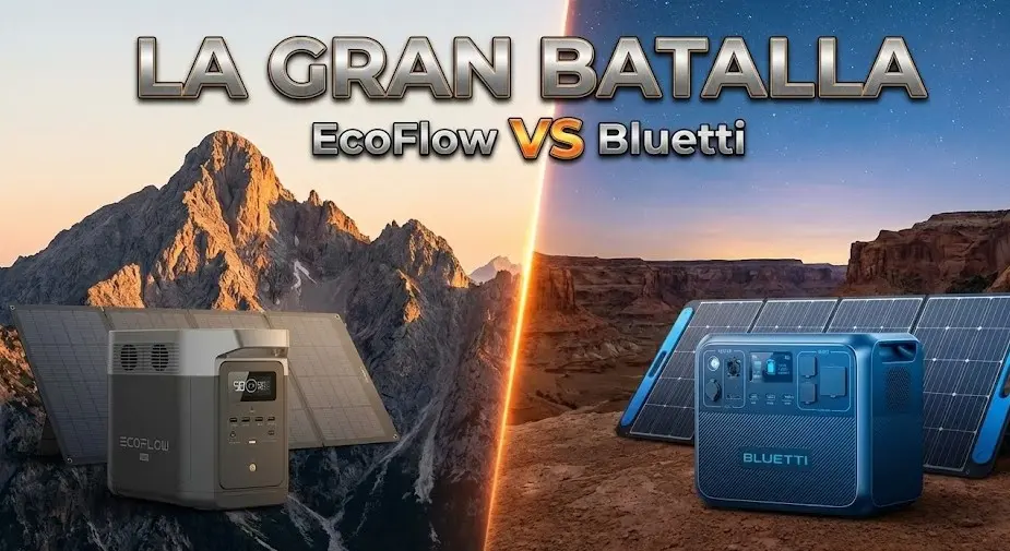 EcoFlow vs Bluetti (2026): Comparativa Real, Pruebas y Veredicto Final
