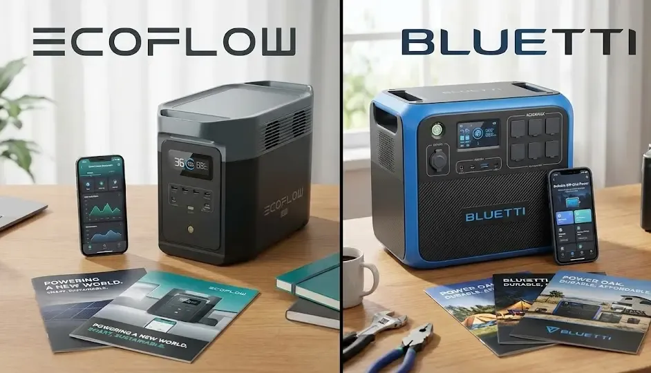 Diferencias de enfoque entre EcoFlow y Bluetti
