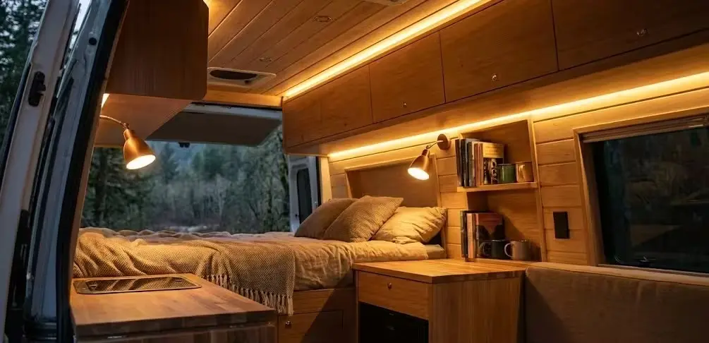Iluminación LED Inteligente para Furgoneta (Consumo, Domótica y Ambiente)