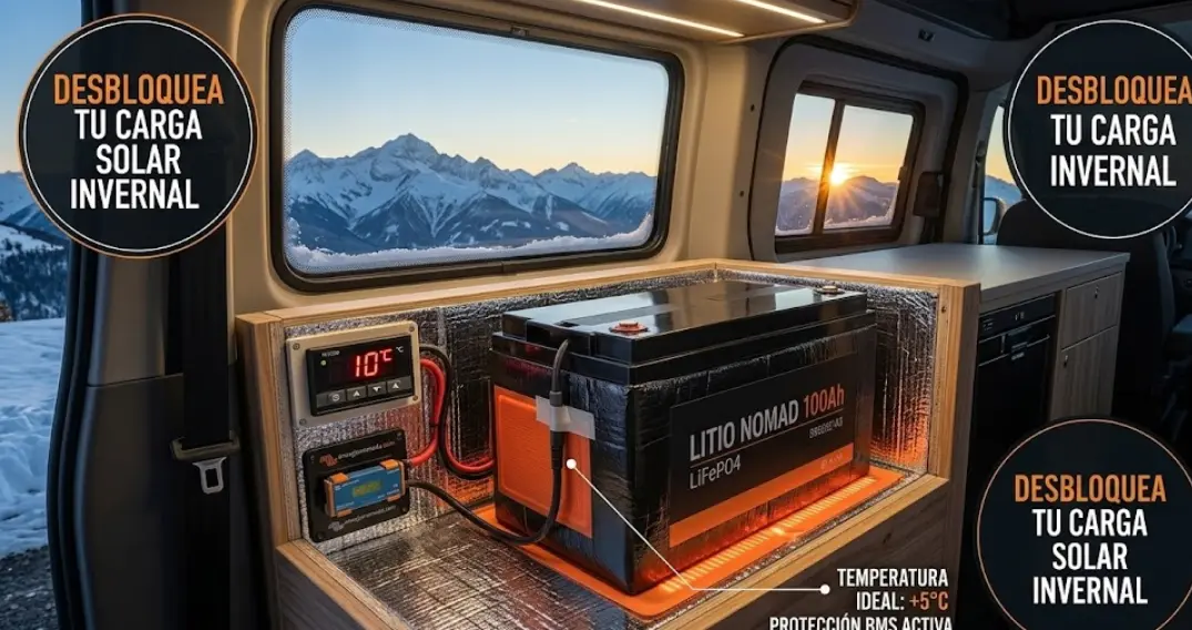 Mantas Térmicas para LiFePO4: Cómo Calentar tu Batería