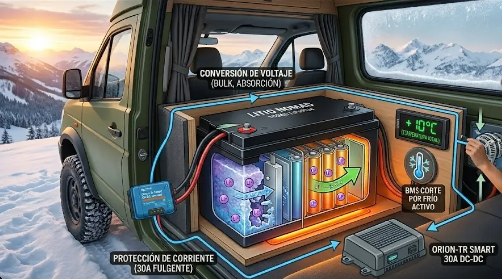 Qué es un Booster DC-DC Camper: Funcionamiento y Ventajas