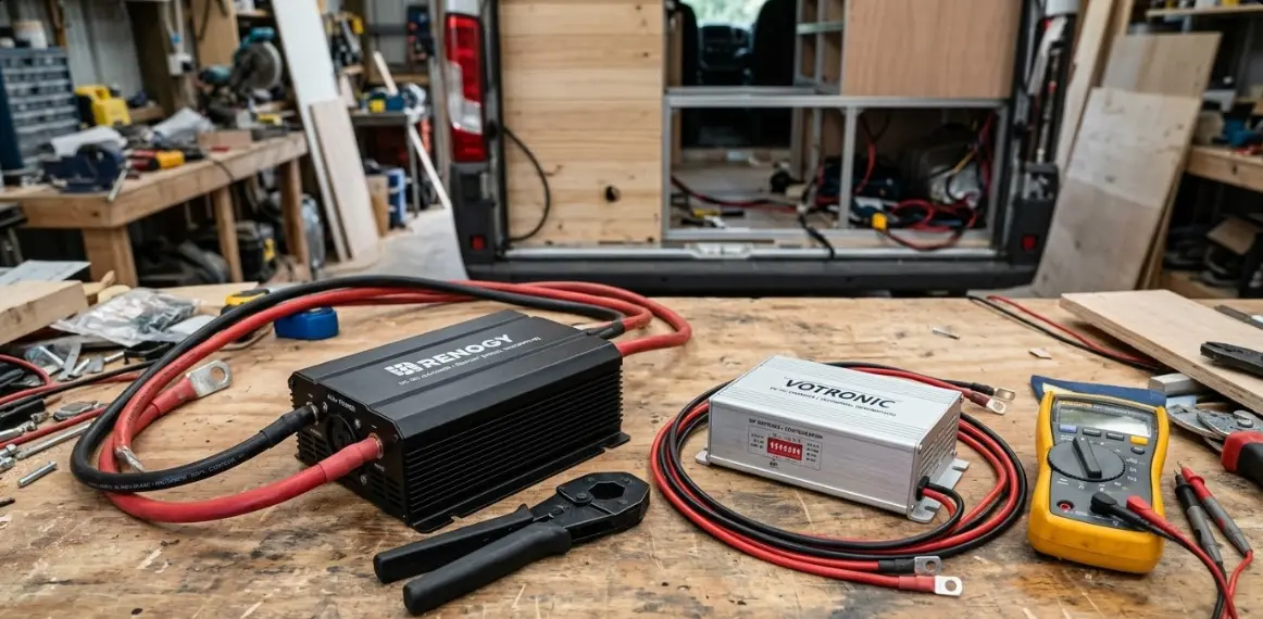 Renogy vs Votronic: ¿Cuál es el Mejor Cargador DC-DC?