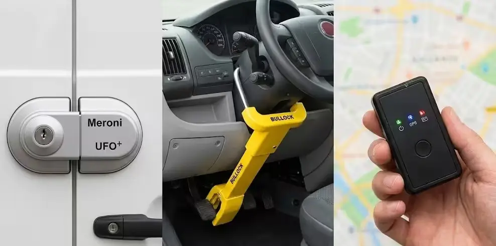 Seguridad Camper: Guía Antirrobo Definitiva (Candados, Alarmas y Localizadores GPS)