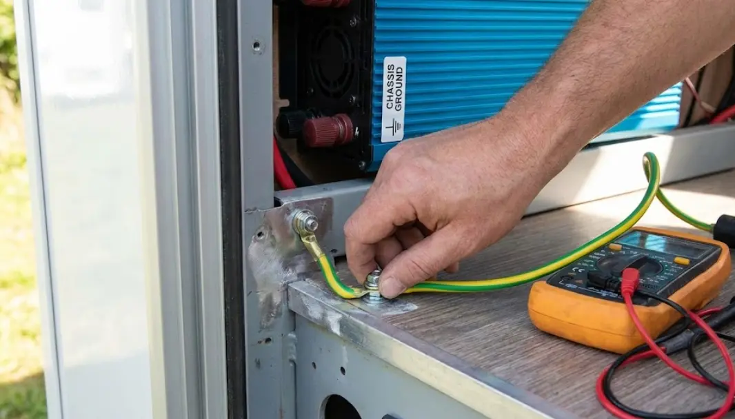 Toma de Tierra Inversor Camper: Guía de Seguridad 220V